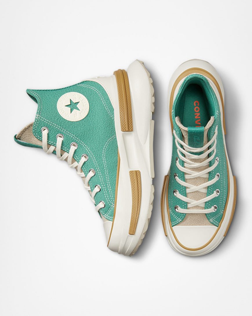 Tenisky Vysoke Converse Run Star Legacy CX Textured Damske Zelene | SK LRXJF2